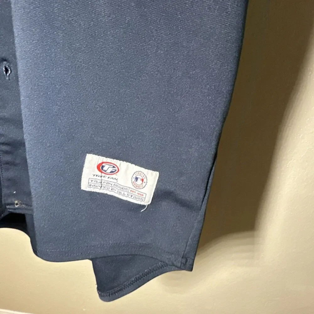 True Fan Tampa Bay Rays MLB Jersey XL Navy Blue - Fair